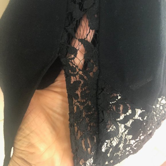 Rebecca Taylor Silk/Lace Sleeveless Tunic - Picture 7 of 7